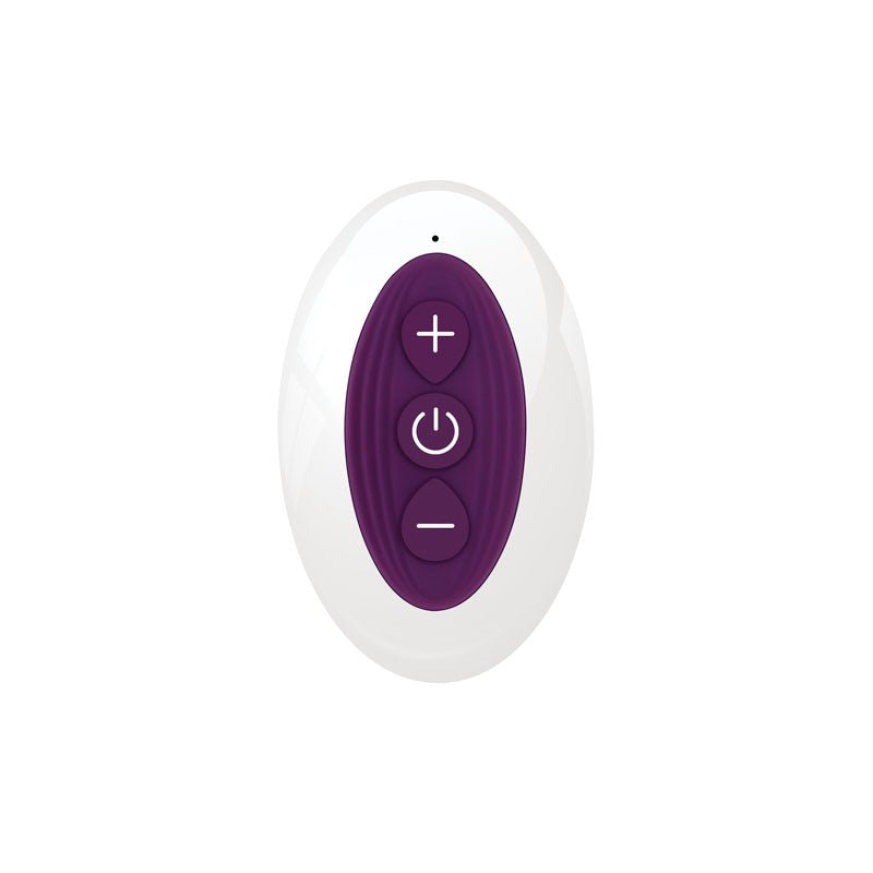 Gender X VELVET HAMMER Purple Rechargeable Wearable Vibe with Remote