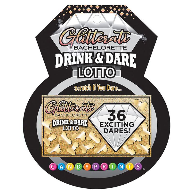 Glitterati - Drink And Dare Lotto - Hens Party Lotto Game