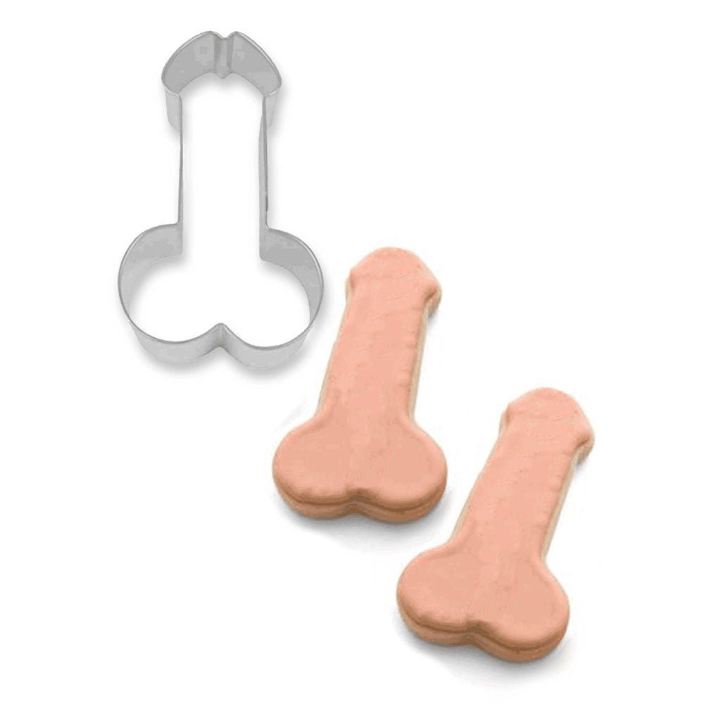 Glitterati Penis Cookie Cutter Chrome