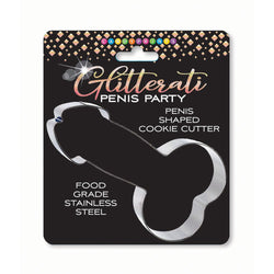 Glitterati Penis Cookie Cutter Chrome