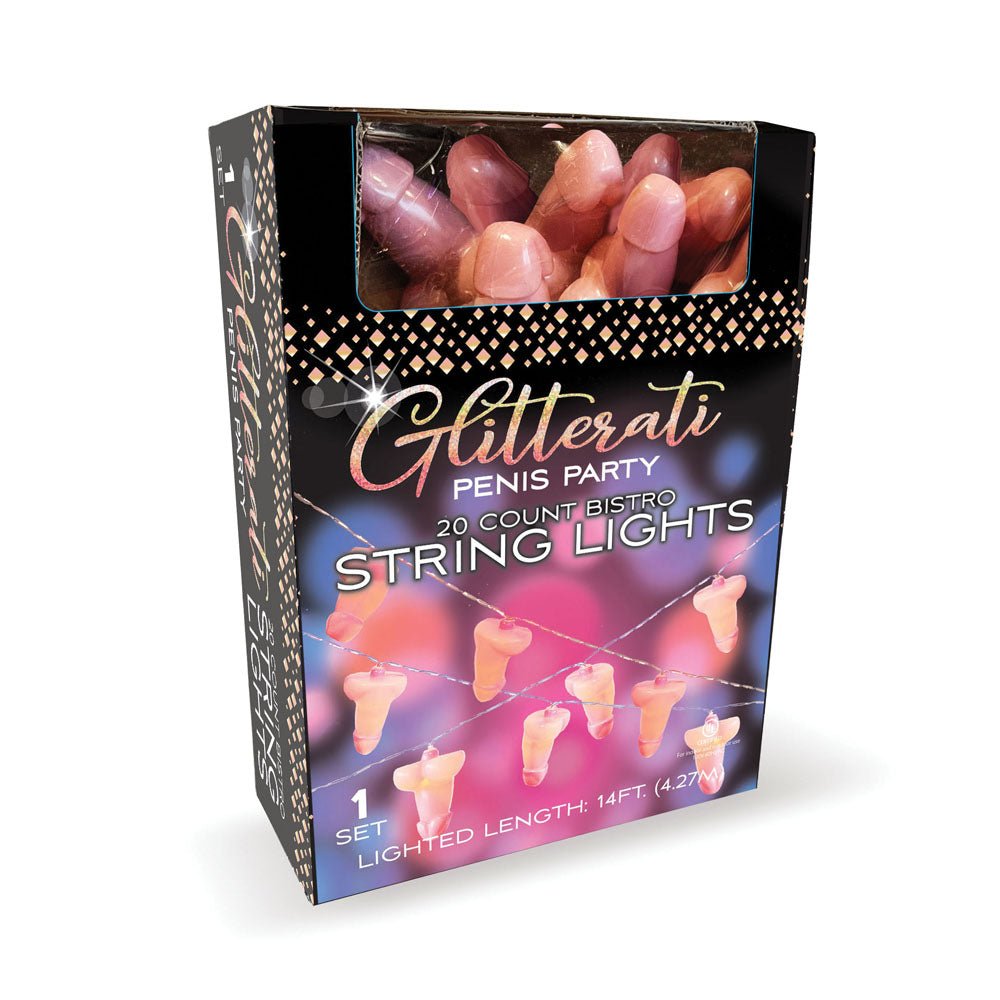 Glitterati - Penis Party String Lights 4.2 metre Length