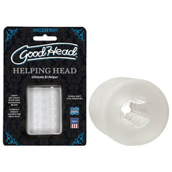 Goodhead - Helping Head - 5 cm Stroker Sleeve for Blowjobs