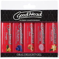 GoodHead Oral Delight Gel - Set of 5 x 30ml Bottles