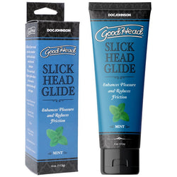 GoodHead Slick Head Glide - Mint - Mint Flavoured Lubricant - 120 ml Tube