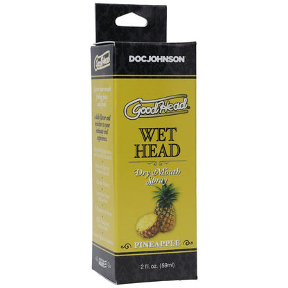 GoodHead Wet Head Dry Mouth Spray Pineapple Flavoured - 59 ml Bottle