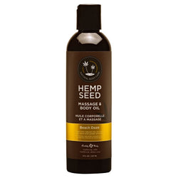 Hemp Seed Massage & Body Oil Beach Daze (Coconut & Pineapple) Scented - 237 ml Bottle