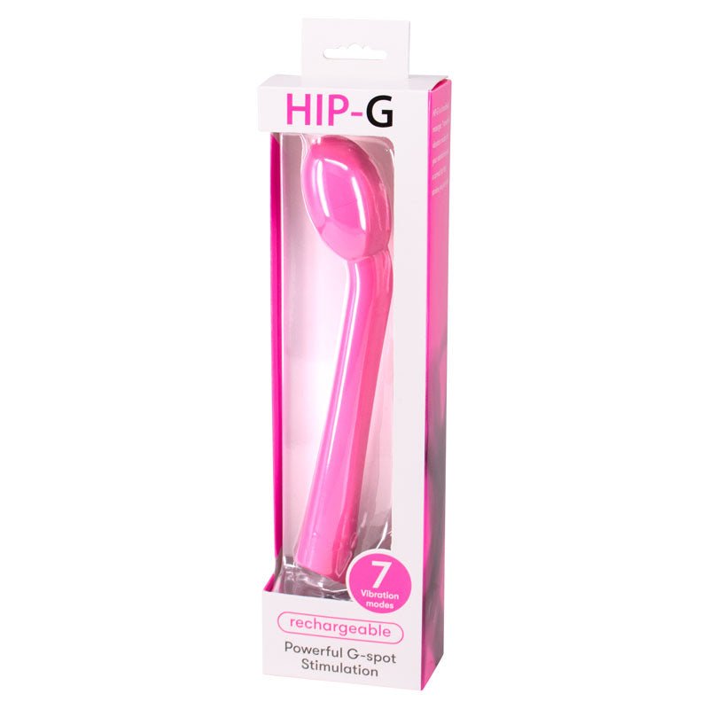 Hip G Rechargeable - Pink USB Rechargeable Vibrator