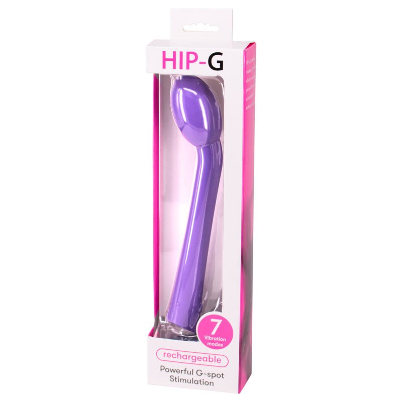 Hip G Rechargeable - Purple USB Rechargeable Vibrator