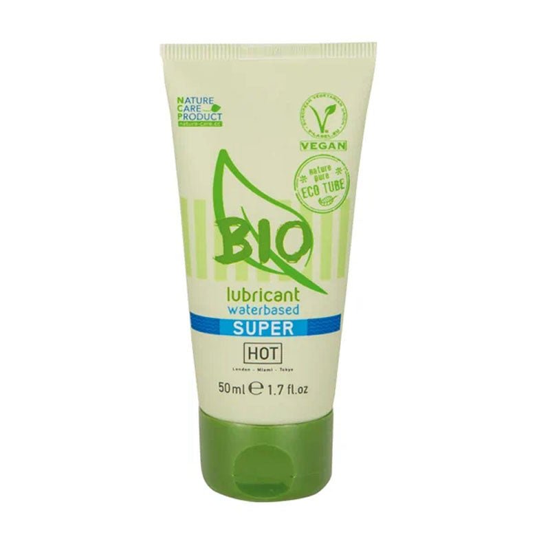 HOT BIO Super Waterbased Lubricant - Water Based Lubricant - 50 ml