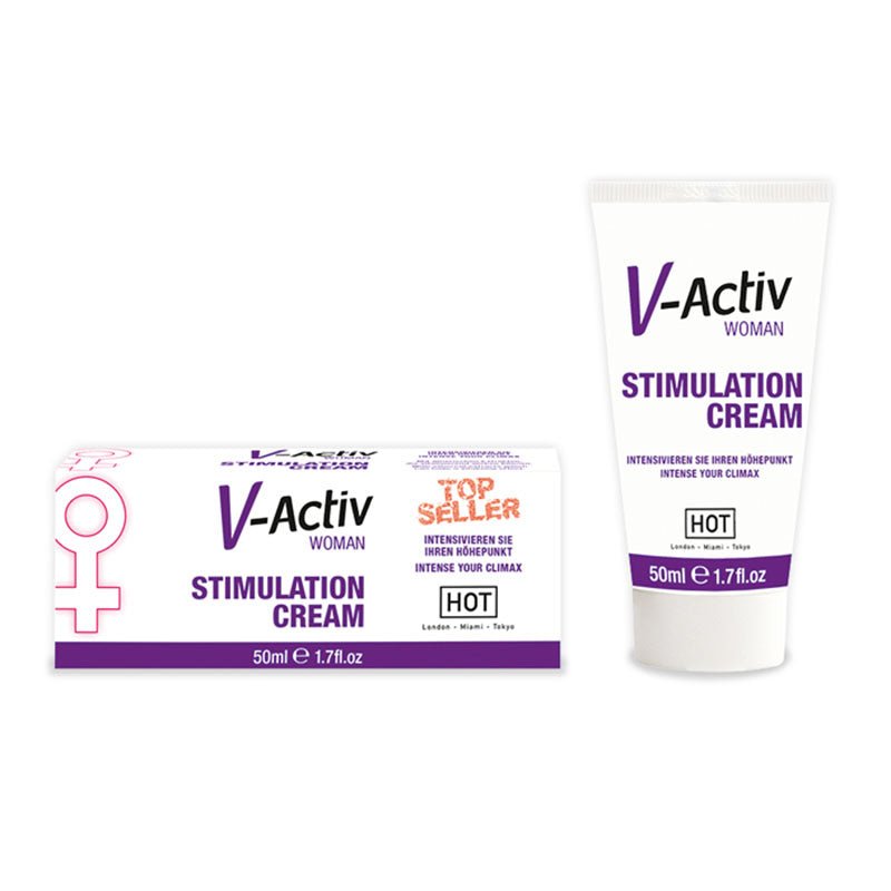 HOT V-activ Stimulation Cream - Enhancer Cream for Women - 50 ml Tube