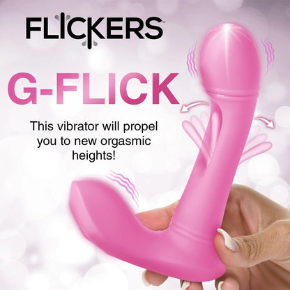 Inmi Flickers G - Flick Flicking G - Spot Vibrator 15cm USB Rechargeable with Remote