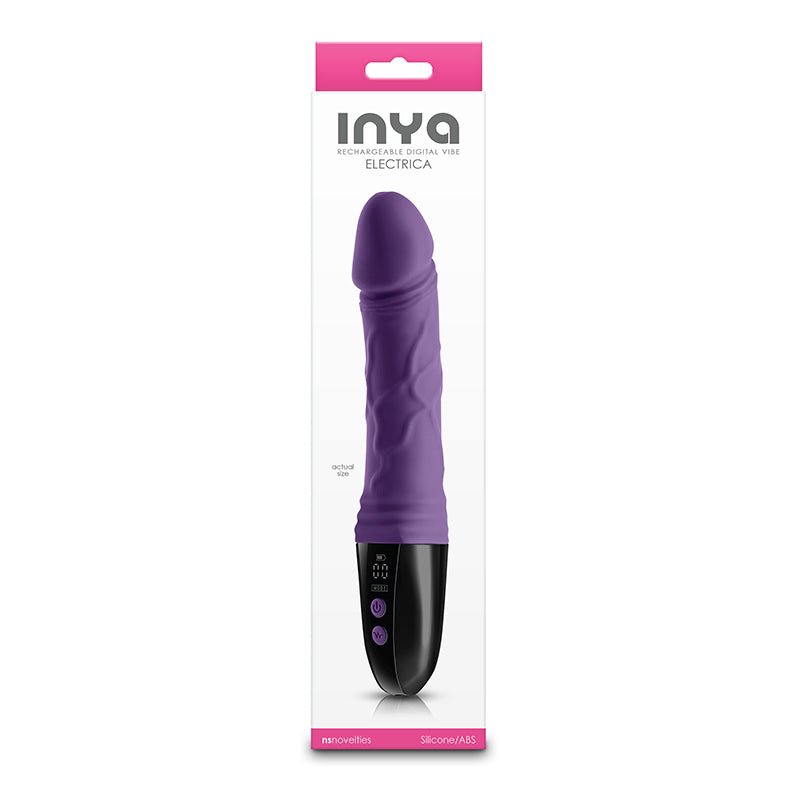 INYA Electrica - Purple 22.9 cm USB Rechargeable Vibrator