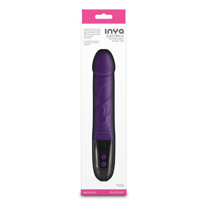 INYA Electrica - Purple 22.9 cm USB Rechargeable Vibrator