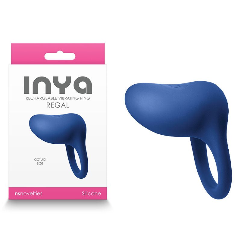 INYA Regal - Blue - Blue USB Rechargeable Finger Stimulator