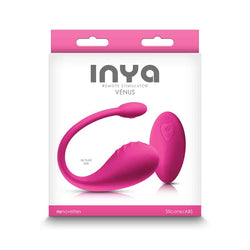 INYA Venus - Pink - USB Rechargeable Stimulator with Remote