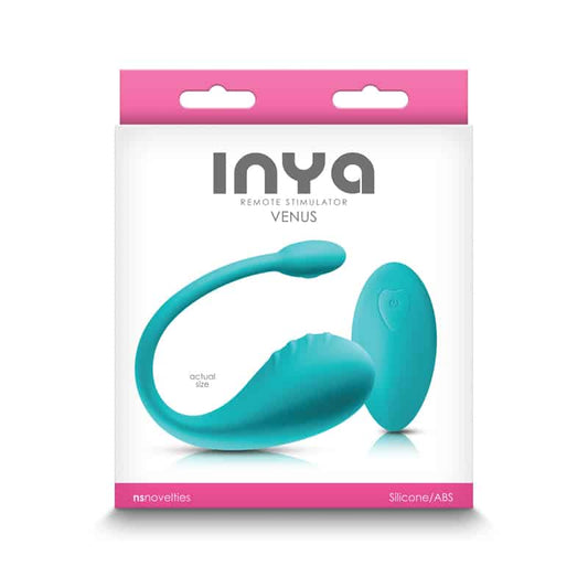 INYA Venus - Teal - Teal USB Rechargeable Stimulator with Remote