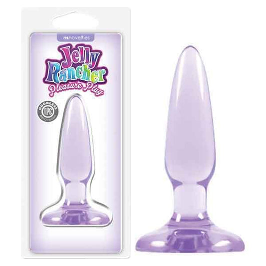 Jelly Rancher Pleasure Plug - Purple 8.1 cm (3.2'') Mini Butt Plug