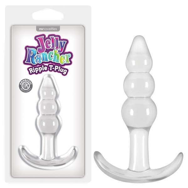 Jelly Rancher Ripple T-Plug - 10.9 cm (4.3'') Butt Plug