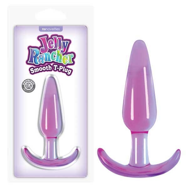 Jelly Rancher Smooth T-Plug - 11 cm (4.3'') Butt Plug