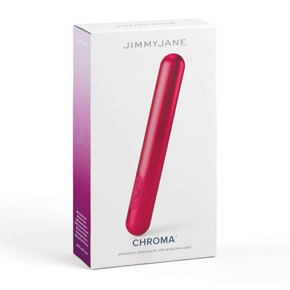 JimmyJane Chroma - Pink 14 cm USB Rechargeable Bullet