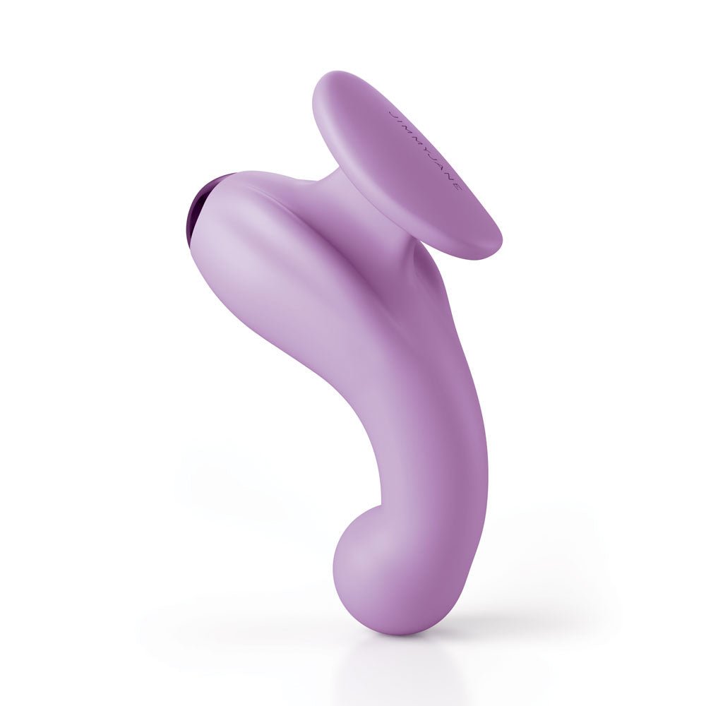 JimmyJane Curved Gripp Purple USB Rechargeable Finger Stimulator