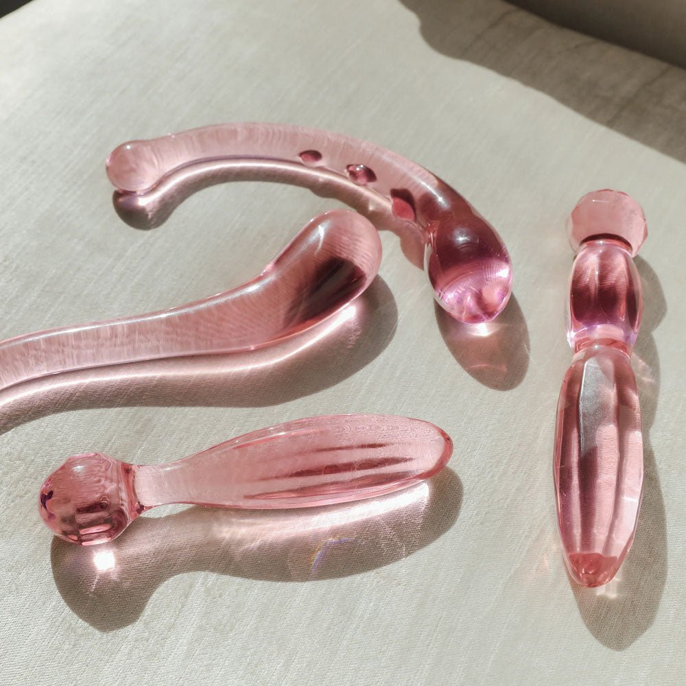 JimmyJane Dillenia Elara Pink Glass 19.7 cm Dildo