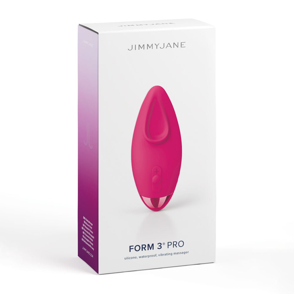 JimmyJane Form 3 PRO - Pink 10.2 cm USB Rechargeable Handheld Stimulator