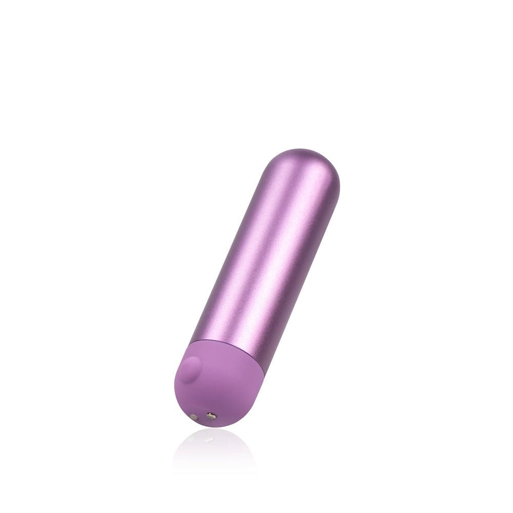 JimmyJane Mini Chroma - Purple 7.8 cm USB Rechargeable Bullet with Wireless Remote