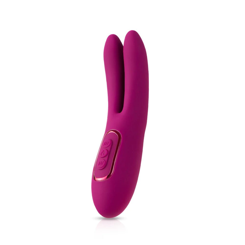 JimmyJane Solis Ascend 2 PRO Purple 16 cm USB Rechargeable Dual Tip Stimulator