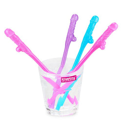 Jokes & Parties Original Willy Straws - Dicky Straws - Set of 9