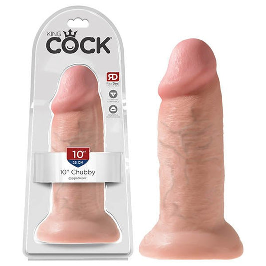 King Cock 10'' Chubby - 25.4 cm Dong