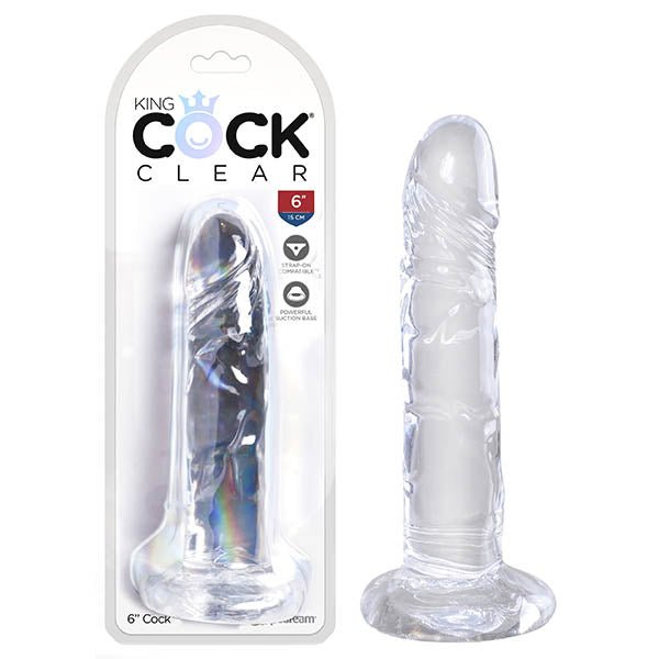 King Cock 6'' Cock - 15.2 cm Dong