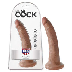 King Cock 7'' Cock Tan 17.8 cm Dong