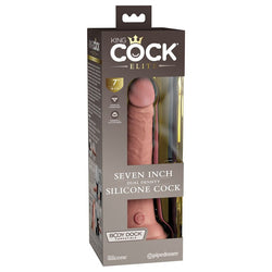 King Cock Elite 7'' Dual Density Cock - - 17.8 cm Dong