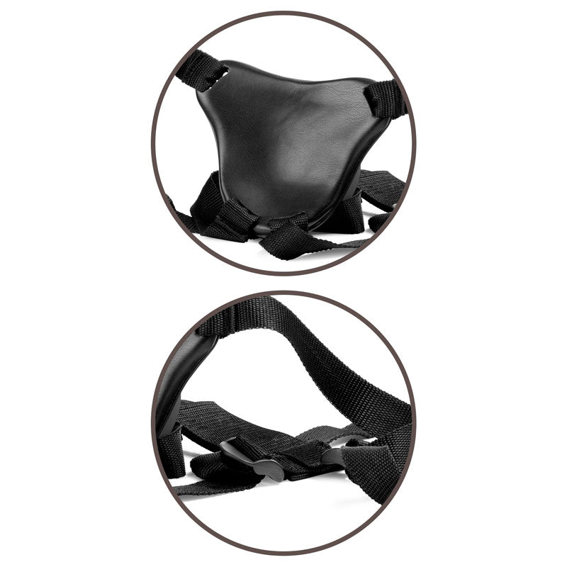 King Cock Elite Comfy Body Dock Strap - On Harness