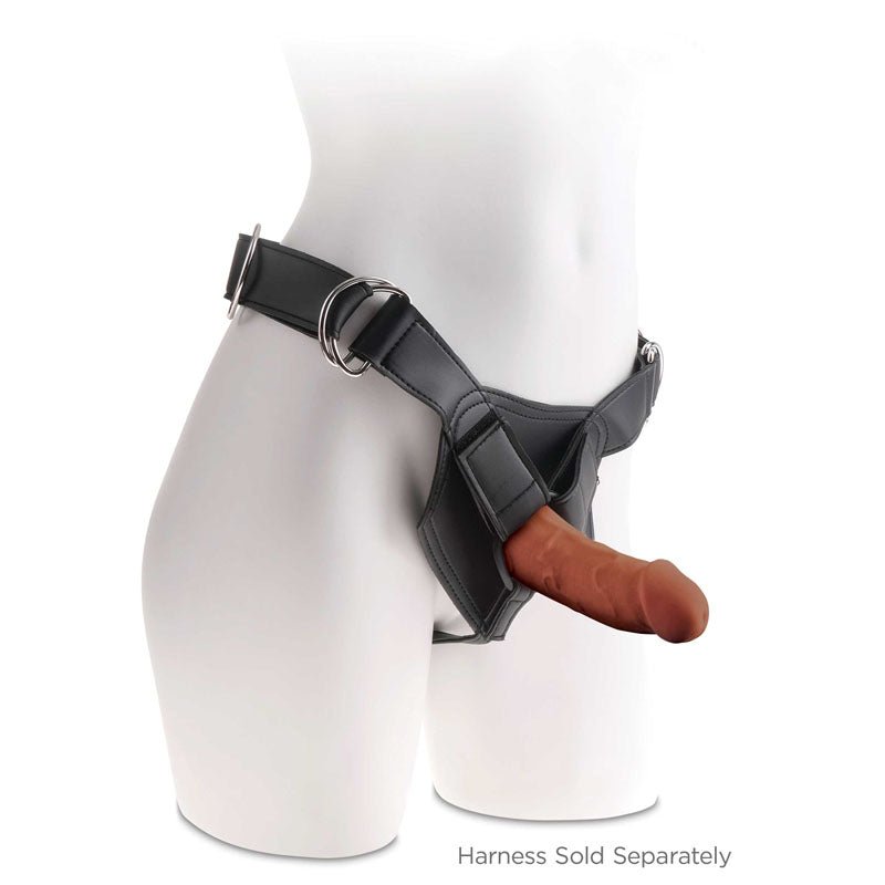 King Cock Plus 6'' Triple Density Cock - Brown 15.2 cm Dong