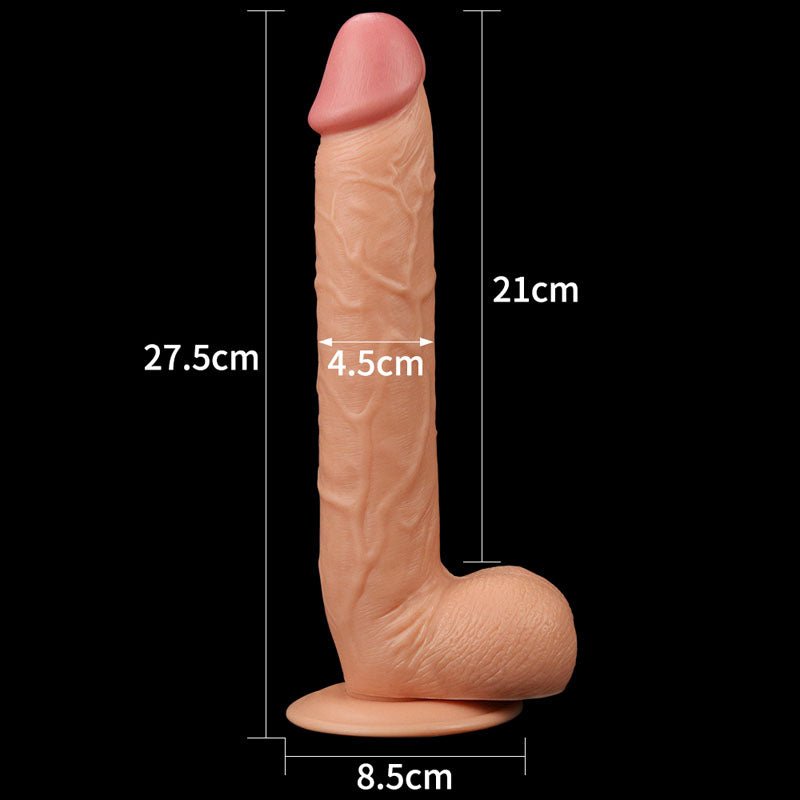 King Size 10'' Realistic Dildo - 25 cm Dong