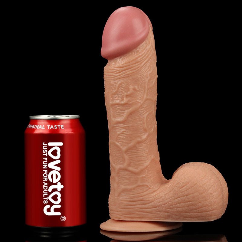 King Size 9'' Realistic Dildo Flesh 23 cm Dong