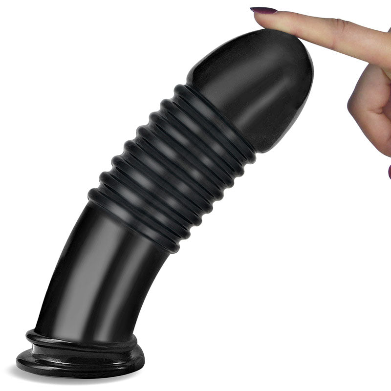 King Sized 8'' Anal Bumper - 22.5 cm Mega Butt Plug