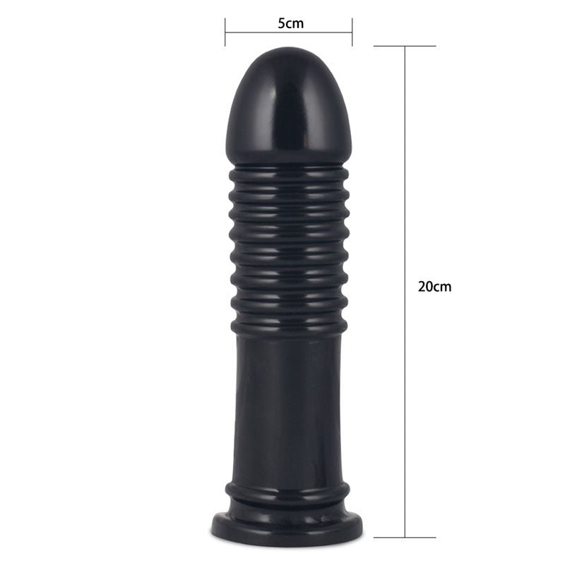 King Sized 8'' Anal Bumper - 22.5 cm Mega Butt Plug