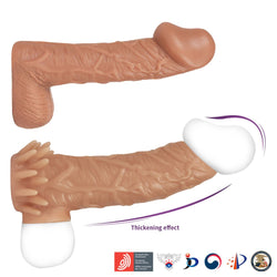 Kokos Nude Sleeve 5 - Flesh Penis Extension Sleeve