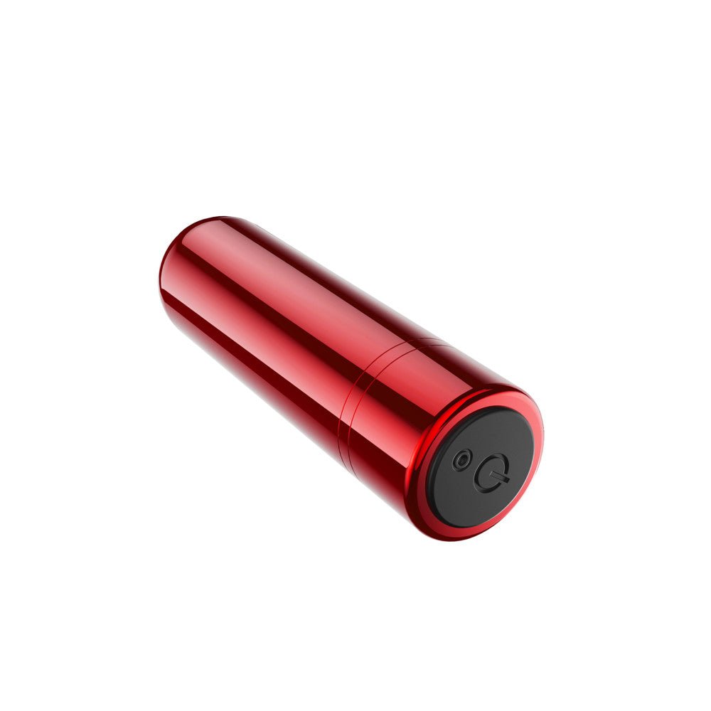 Kool Vibes - Rechargeable Mini Bullet - Cherry Red 6.4 cm USB Rechargeable