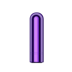 Kool Vibes - USB Rechargeable Mini Bullet - Grape Purple 6.4 cm