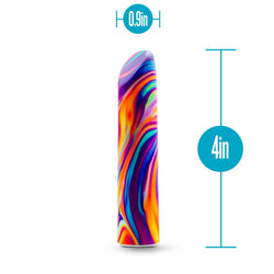 Limited Addiction Psyche - Power Vibe Rainbow 10.2 cm USB Rechargeable Bullet