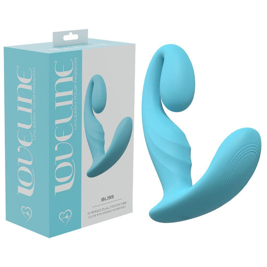 LOVELINE Bliss Blue 11.5 cm USB Rechargeable Vibrator