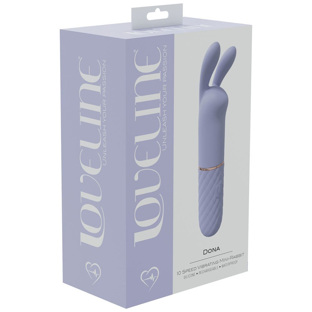 LOVELINE Dona Lavender 11 cm USB Rechargeable Mini Vibrator