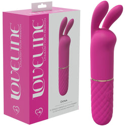 LOVELINE Dona Pink 11 cm USB Rechargeable Mini Vibrator