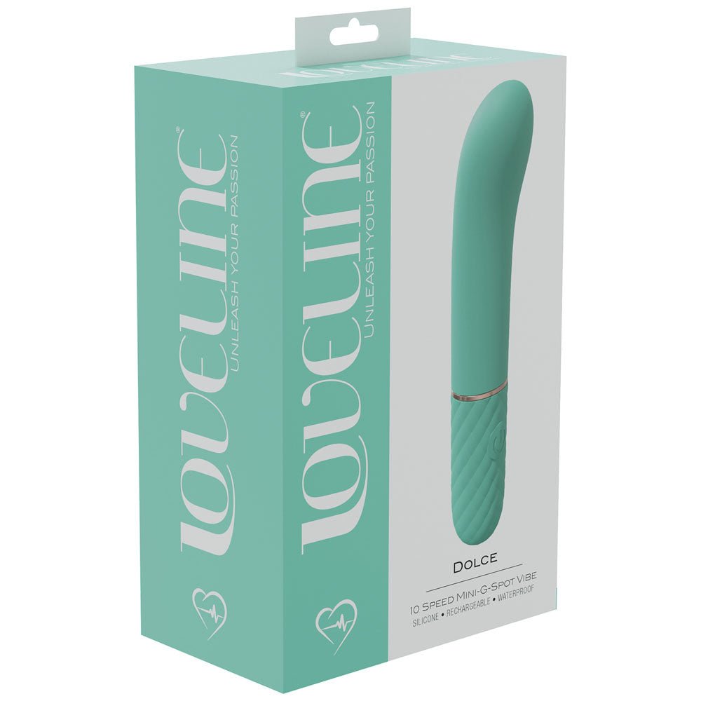 LOVELINE Dulce Green 12 cm USB Rechargeable Vibrator