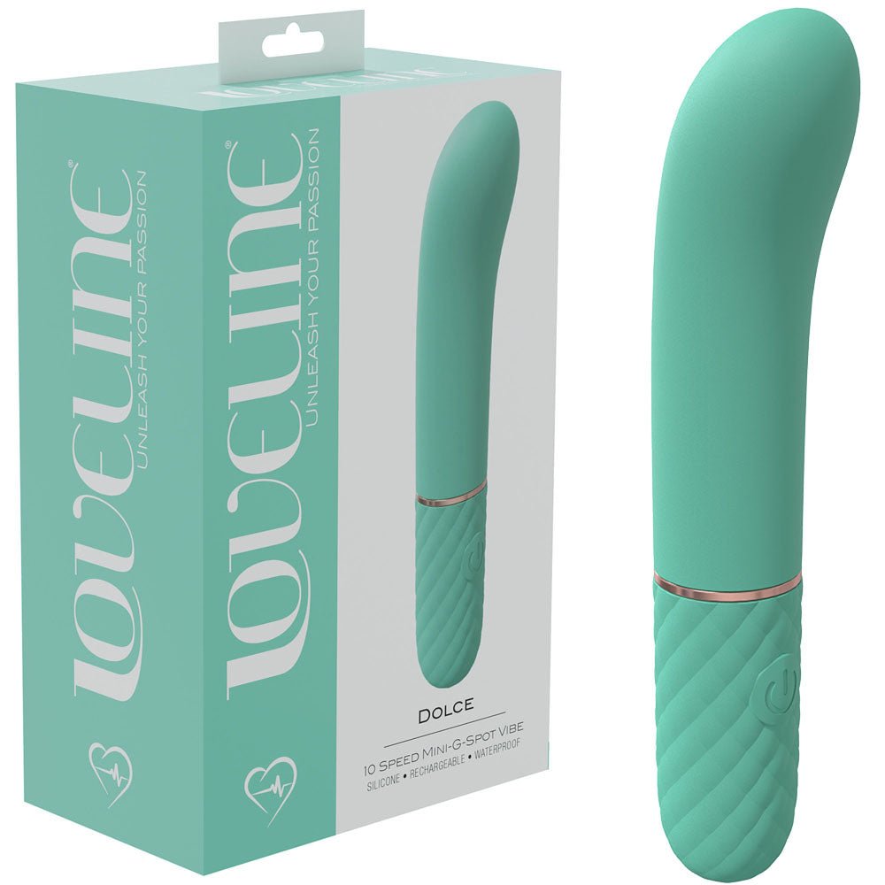 LOVELINE Dulce Green 12 cm USB Rechargeable Vibrator