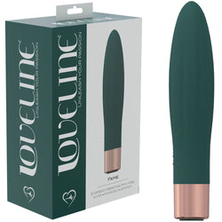 LOVELINE Fame Green 14.4 cm USB Rechargeable Vibrator